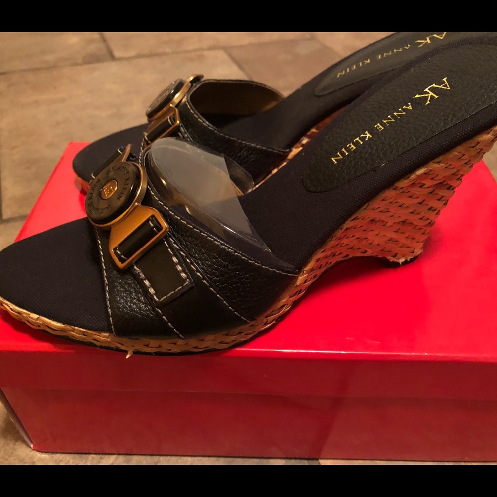 Anne Klein Wedge Sandals
